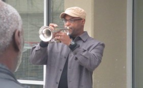 Kenneth Askins playing Taps
